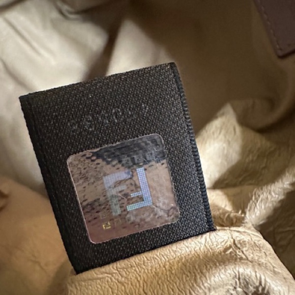 Fendi Mauve Monogram Cosmetic Bag - Picture 8 of 9